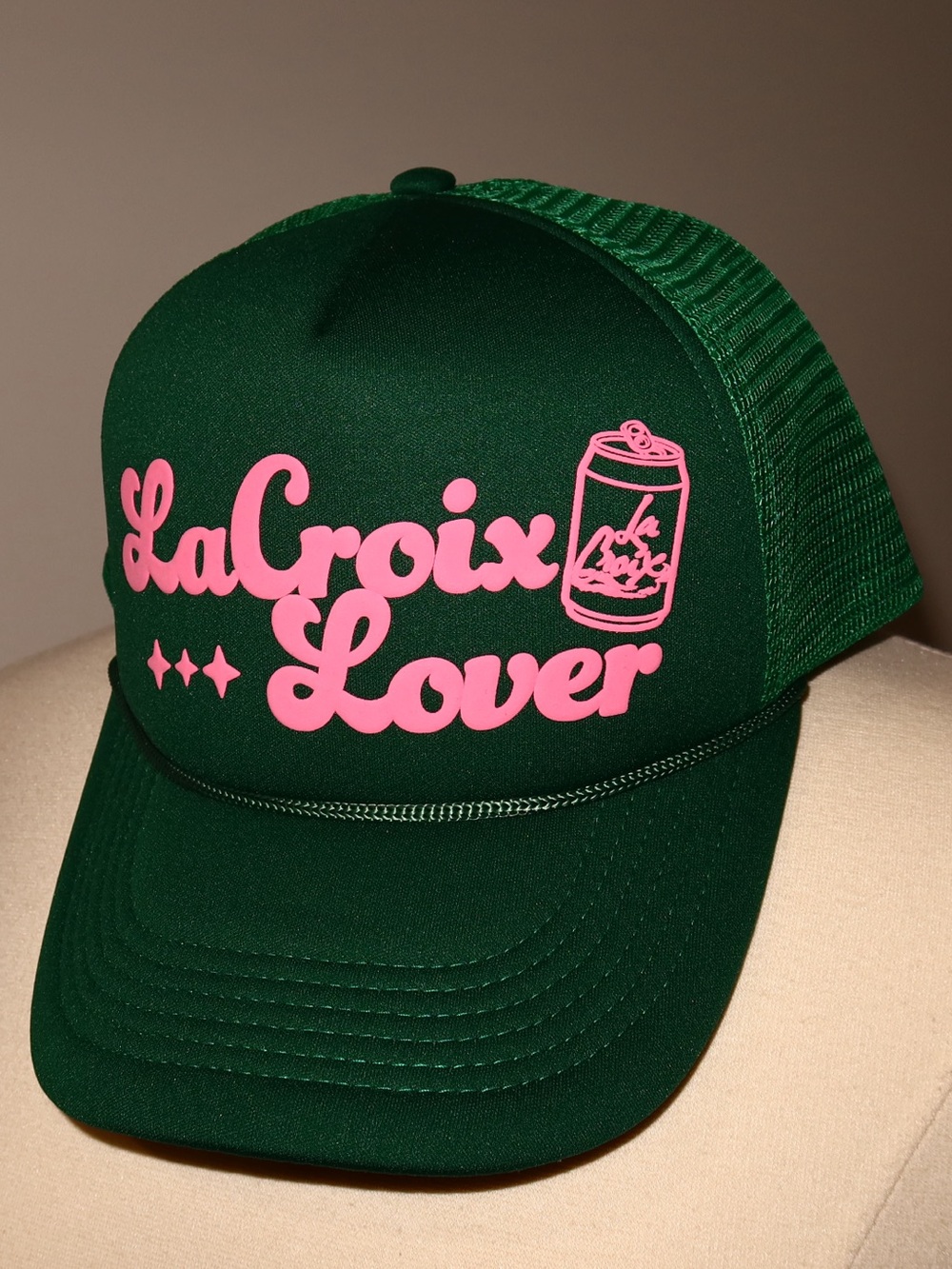 La Croix Lover Green Hat NEW